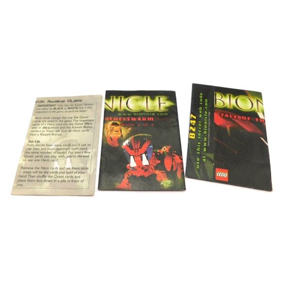  Bionicle Quest for the Masks Trading Card Game First Ed Bohrok Awake READ